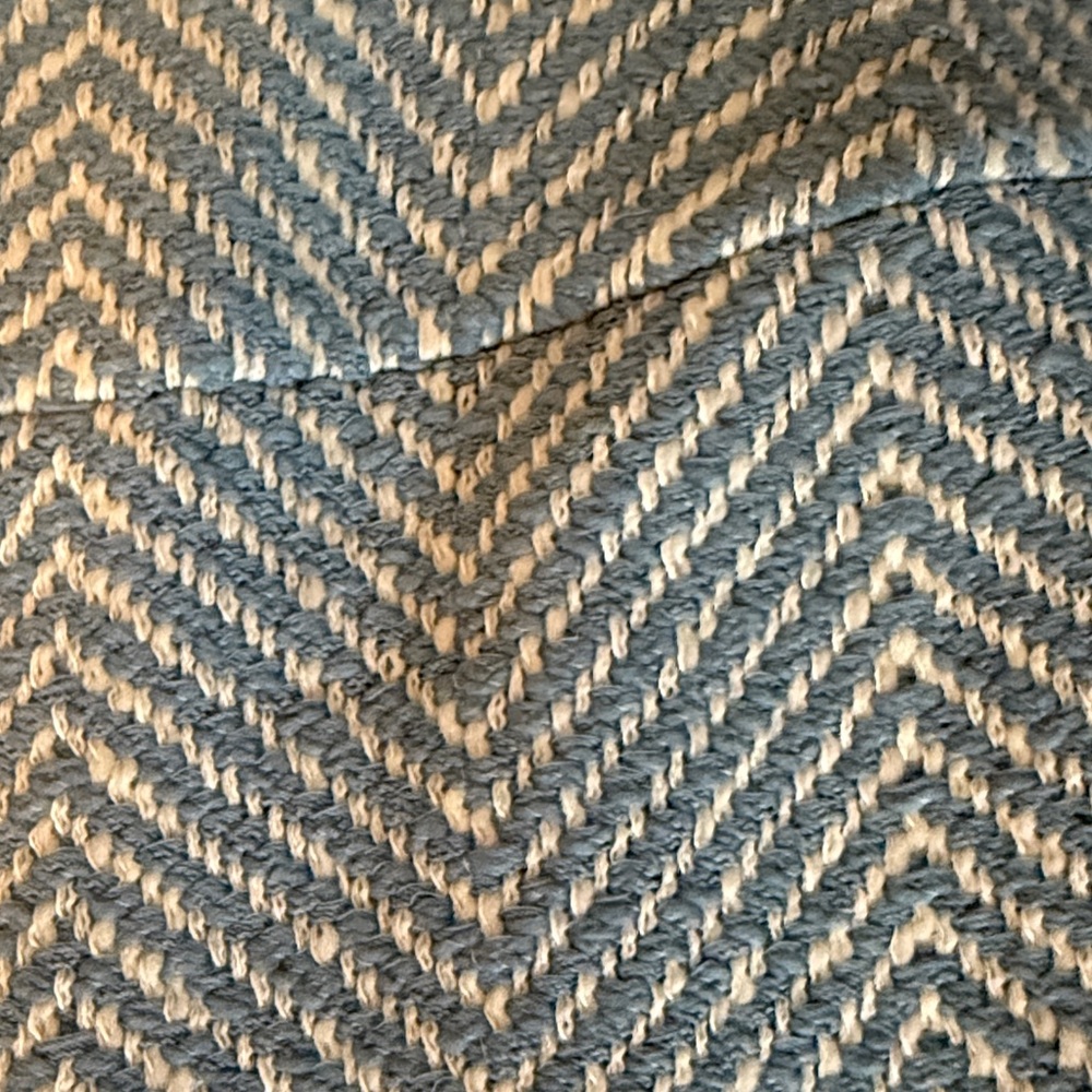 Talbots Chevron Patterned Blue and White skirt- worn a few times-very good shape